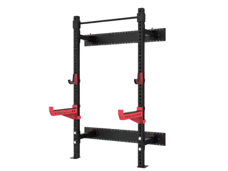Horizontal Folding Squat Rack