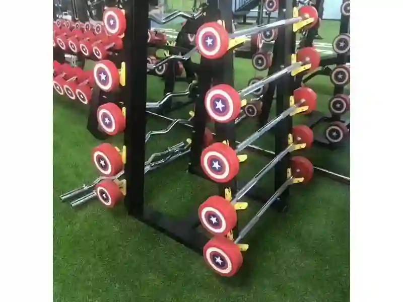 XDT Captain America Fixed Barbell